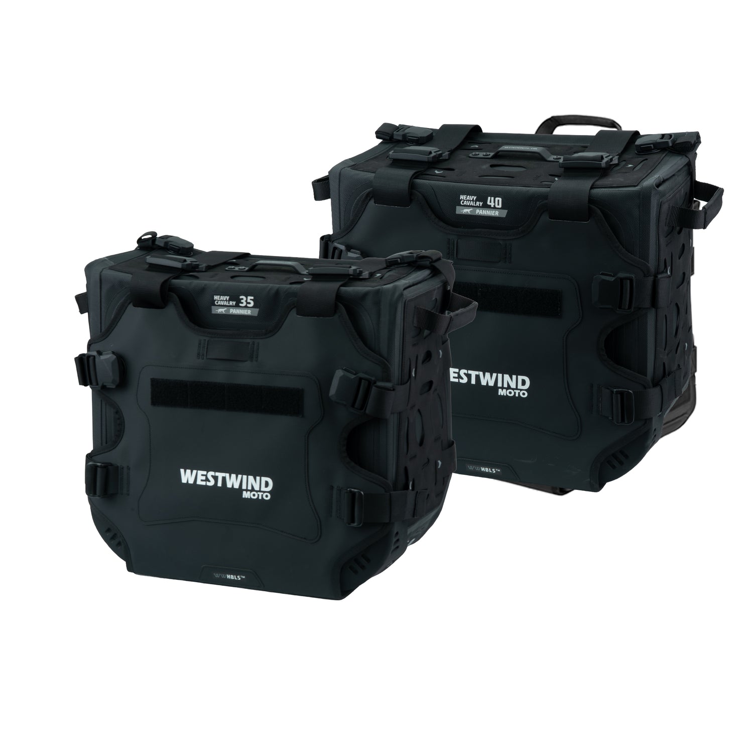 Heavy Cavalry Panniers Set for BMW R 1300 GS ADV