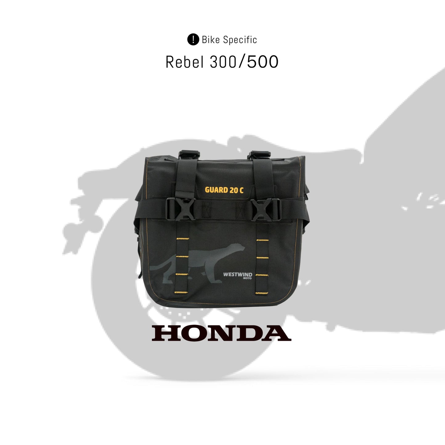 Guard 20C Soft Pannier (Quick Release) for BMW R Nine T