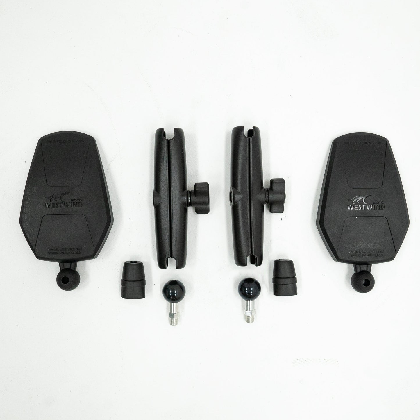 Folding Mirror Kit (Tinted)