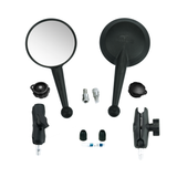 Round Folding Tinted Mirror Kit WESTWIND MOTO