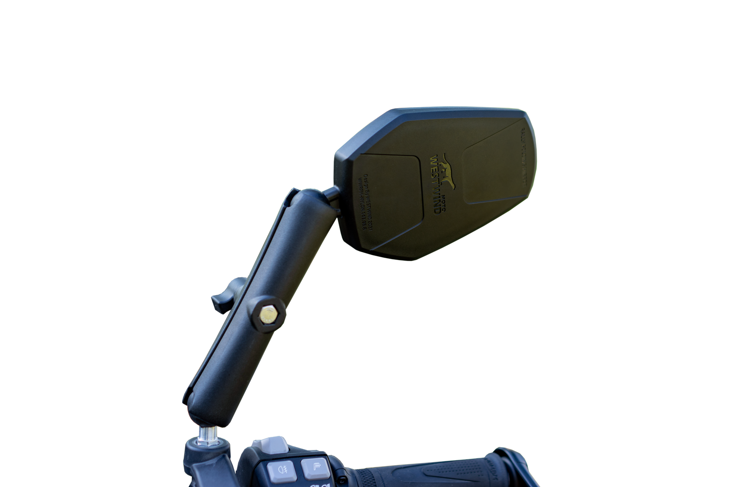 Folding Tinted Mirror Kit WESTWIND MOTO