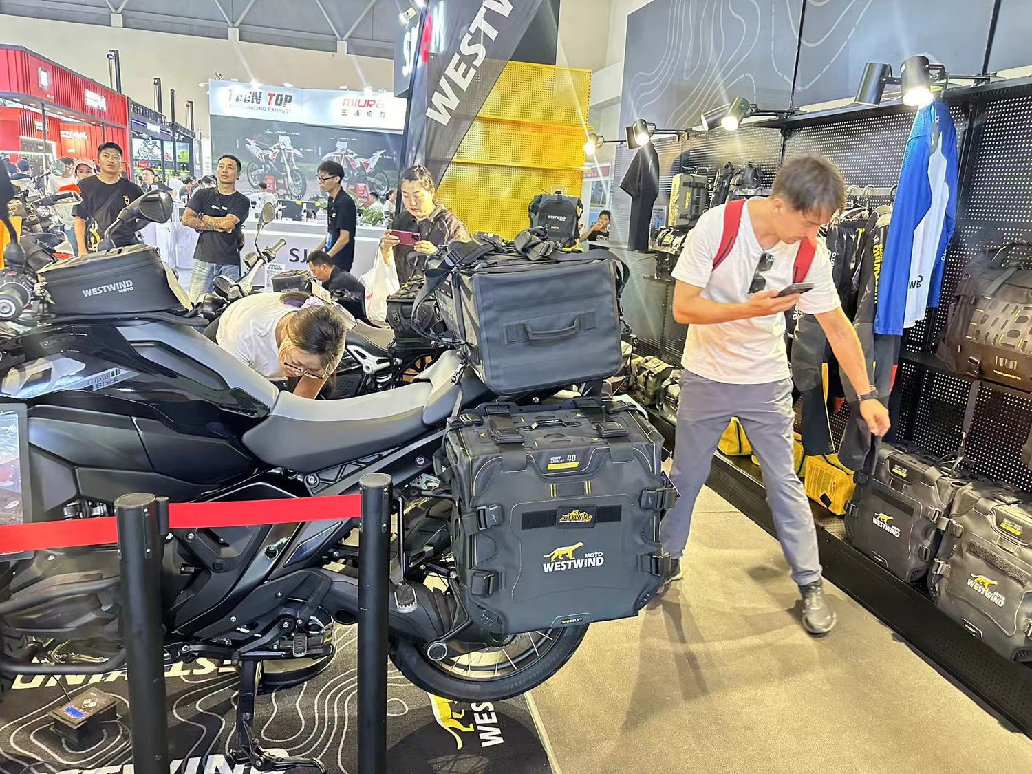 Westwind Showcases Latest Products at the 2024 Chongqing Motorcycle Expo