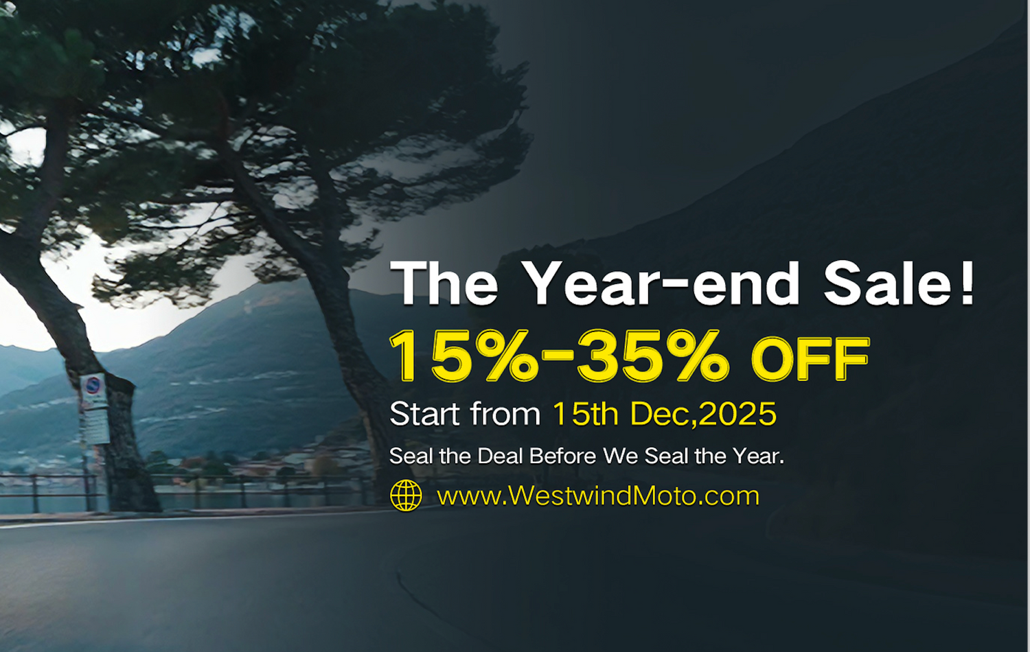 The Year-End Sale is ON!  Order early to ensure delivery before Christmas and New Year's.