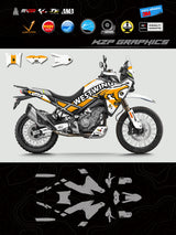 Motorcycle Vinyl Wrap Kit