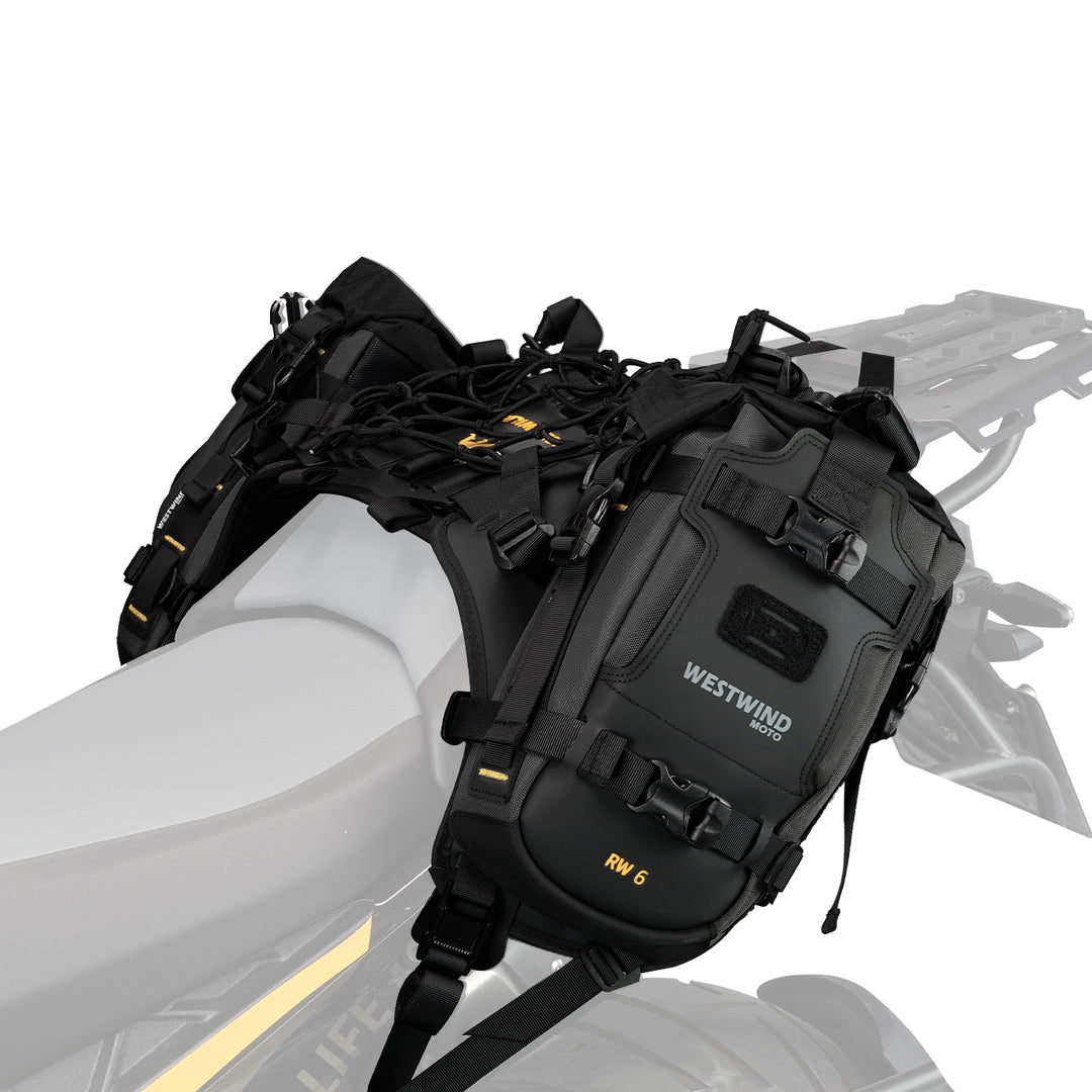 Ranger Wilds - Enduro 12 Ultra-Lite Set - 12L Minimalist Rackless Luggage System for Fast & Light Day Riding