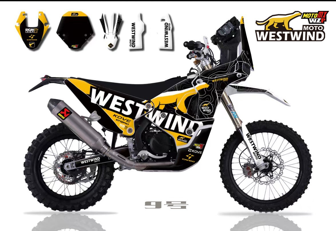 Motorcycle Vinyl Wrap Kit