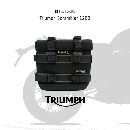Guard 20P Soft Pannier (Quick Release) for Triumph Scrambler 1200