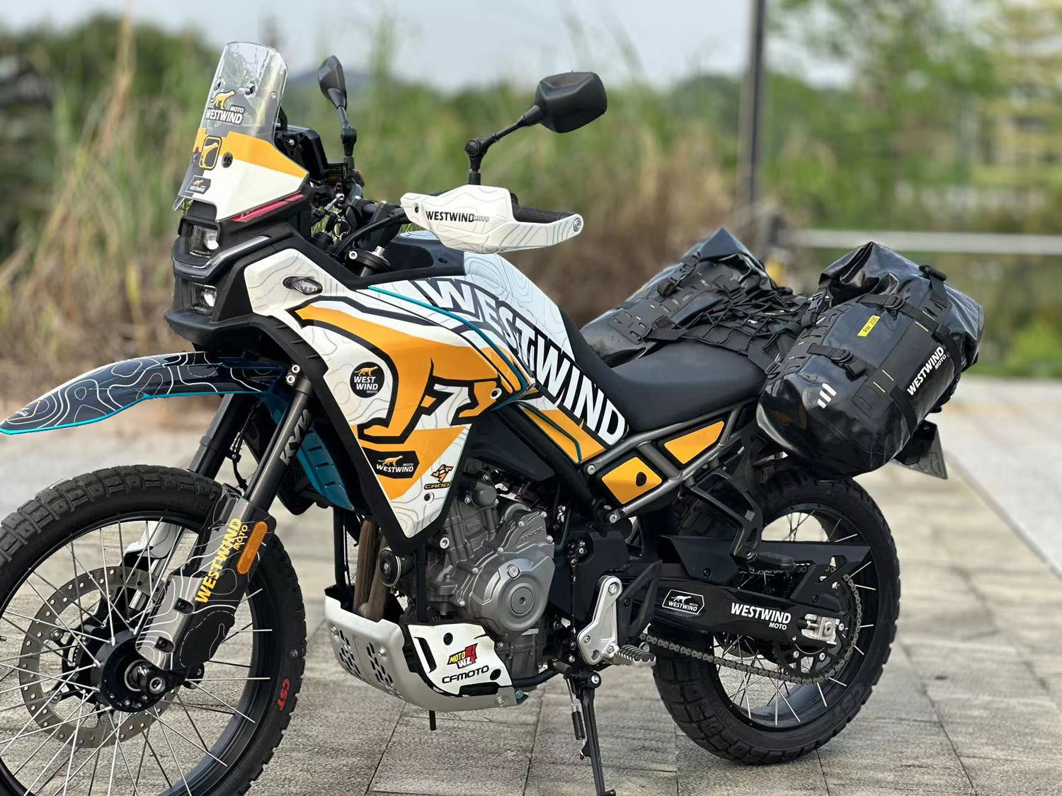 Sada na vinylové polepy motocyklů Westwind Moto - internetový obchod